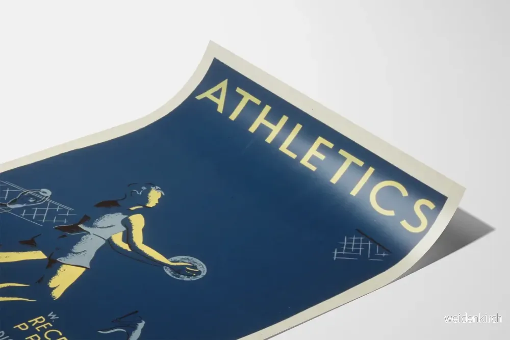 Retro sportposter för sportig väggdekoration - Bild 3