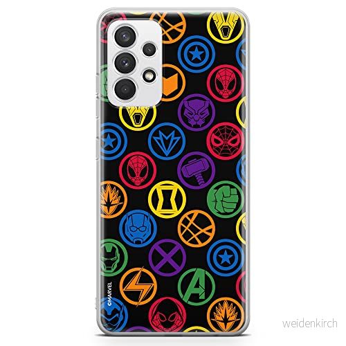 ERT GROUP mobiltelefonfodral för Samsung A32 4G LTE originalt och officiellt licensierat Marvel mönster Avengers 022 optimalt anpassad till formen på mobiltelefonen, fodral tillverkad av TPU plast 5903537108223