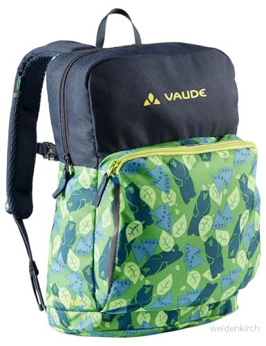VAUDE Unisex barn Minnie 10 Ryggsäckar 14L, Papegoja Grön/clipse, Liters, Ryggsäck 4062218108875