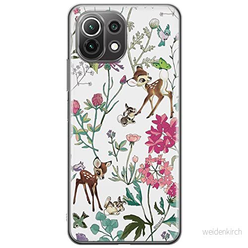 ERT GROUP mobiltelefonfodral för Xiaomi 11 LITE 4G/5G originalt och officiellt licensierat Disney mönster Bambi & Friends 001, fodral tillverkad av TPU plast 5903932697261