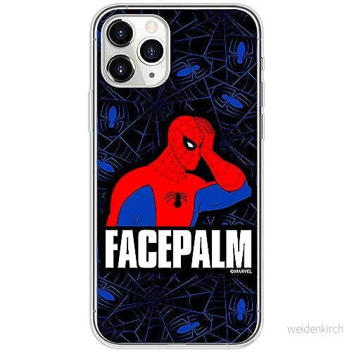 ERT GROUP mobiltelefonfodral för Iphone 11 PRO MAX originalt och officiellt licensierat Marvel mönster Spider Man 029 optimalt anpassad till formen på mobiltelefonen, fodral tillverkad av TPU plast 5905795006198