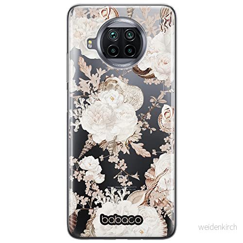 ERT GROUP mobiltelefonfodral för Xiaomi MI 10T LITE/REDMI NOTE 9 PRO 5G originalt och officiellt licensierat Babaco mönster Flowers 044, gedeeltelijk transparant 5905131325112