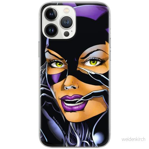 ERT GROUP mobiltelefonfodral för Samsung A02S originalt och officiellt licensierat DC mönster Catwoman 005 optimalt anpassad till formen på mobiltelefonen, fodral tillverkad av TPU plast 5903040239186