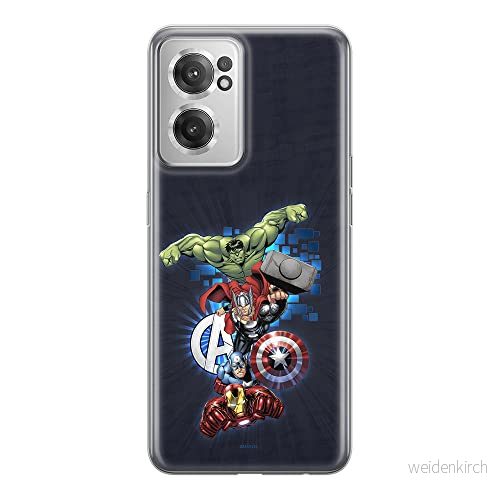 ERT GROUP mobiltelefonfodral för Oneplus NORD CE 2 originalt och officiellt licensierat Marvel mönster Avengers 001 optimalt anpassad till formen på mobiltelefonen, fodral tillverkad av TPU plast 5905511283438