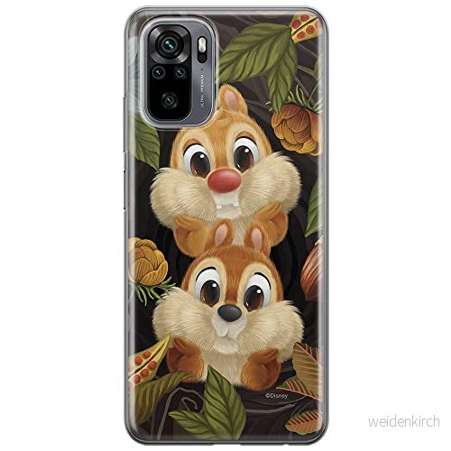 ERT GROUP mobiltelefonfodral för Xiaomi REDMI NOTE 10/ 10S originalt och officiellt licensierat Disney mönster Chip & Dale 002 anpassad till formen på mobiltelefonen, fodral tillverkad av TPU plast 5903537190990