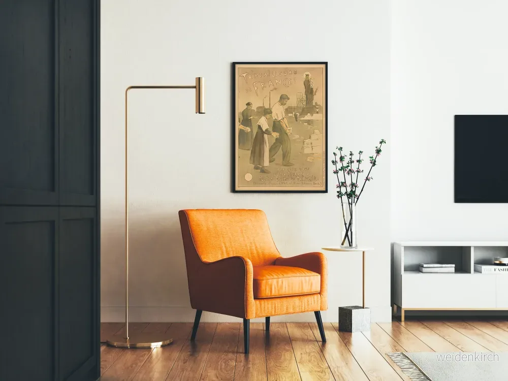 Vintageposter Arbetare i Frankrike - Vår Fru av Arbete - Bild 2