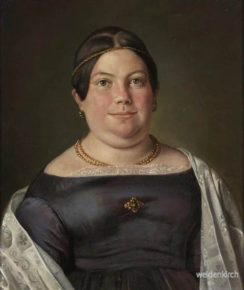 Målning Lovisa Isabelle Bjurberg 1814-1864 - Axel Johan Fägerplan | Konsttryck - Bild 2