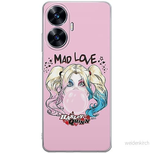 ERT GROUP mobiltelefonfodral för Realme C55 originalt och officiellt licensierat DC mönster Harley Quinn 001 optimalt anpassad till formen på mobiltelefonen, fodral tillverkad av TPU plast 5905511861131