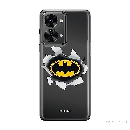 ERT GROUP mobiltelefonfodral för Oneplus NORD 2T 5G originalt och officiellt licensierat DC mönster Batman 059 optimalt anpassad till formen på mobiltelefonen, fodral tillverkad av TPU plast 5905511276270