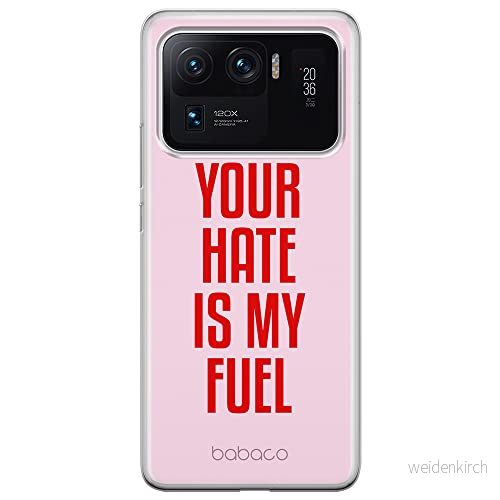 ERT GROUP mobiltelefonfodral för Xiaomi MI 11 ULTRA originalt och officiellt licensierat Babaco mönster My fuel 003 optimalt anpassad till formen på mobiltelefonen, fodral tillverkad av TPU plast 5903932908695