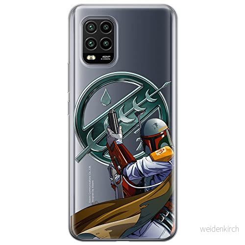 ERT GROUP mobiltelefonfodral för Xiaomi MI 10 LITE originalt och officiellt licensierat Star Wars mönster Boba Fett 002 optimalt anpassad till formen på mobiltelefonen, gedeeltelijk transparant 5903537149479