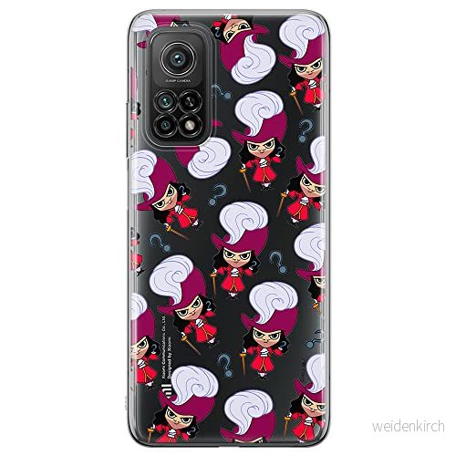 ERT GROUP mobiltelefonfodral för Huawei P30 originalt och officiellt licensierat Disney mönster James Hook 002 Vit optimalt anpassad till formen på mobiltelefonen, gedeeltelijk transparant 5905131452207