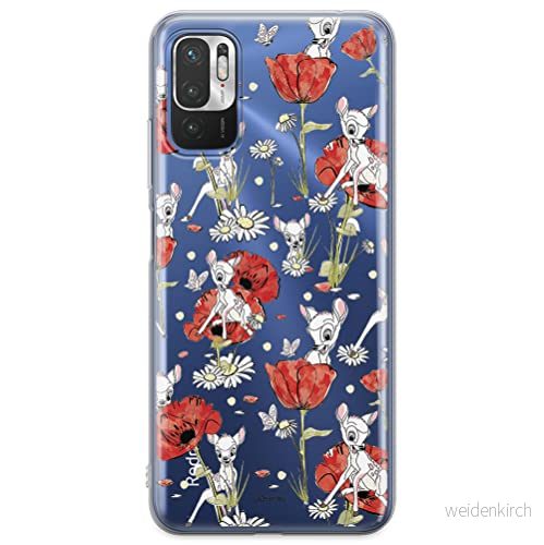 ERT GROUP mobiel telefoonhoesje voor Xiaomi REDMI NOTE 10 5G / POCO M3 PRO origineel en officieel erkend Disney patroon Bambi 001 aangepast aan de vorm van mobiele telefoon, gedeeltelijk bedrukt 5904805606915
