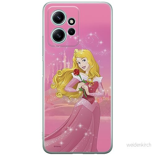 ERT GROUP mobiltelefonfodral för Xiaomi REDMI NOTE 12 4G originalt och officiellt licensierat Disney mönster Aurora 001 optimalt anpassad till formen på mobiltelefonen, fodral tillverkad av TPU plast 5905511944032