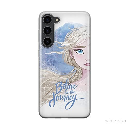 ERT GROUP mobiltelefonfodral för Samsung S23 originalt och officiellt licensierat Disney mönster Elsa 015 optimalt anpassad till formen på mobiltelefonen, fodral tillverkad av TPU plast 5905511433901