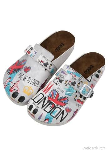 DOGO Dam Comfie sandaler, flerfärgad 40 EU 8680544226290