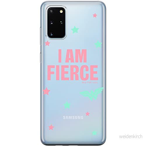 ERT GROUP mobiltelefonfodral för Samsung S20 PLUS / S11 originalt och officiellt licensierat DC mönster Wonder Woman 026 Vit optimalt anpassad till formen på mobiltelefonen, gedeeltelijk transparant 5903932939194