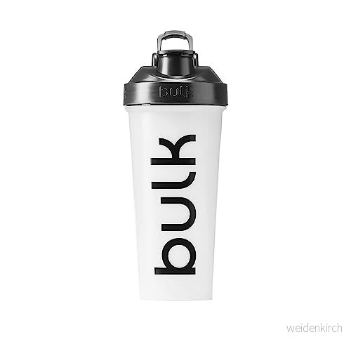Bulk ikonisk shaker flaska, med trådblandningsboll, klar, 750 ml 5055950619296
