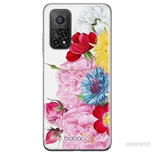 ERT GROUP mobiltelefonfodral för Huawei P30 Lite originalt och officiellt licensierat Babaco mönster Flowers 056 Vit optimalt anpassad till formen på mobiltelefonen, fodral tillverkad av TPU plast 5905131358936