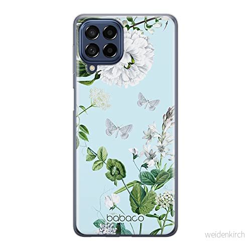 ERT GROUP mobiltelefonfodral för Samsung M33 5G originalt och officiellt licensierat Babaco mönster Flowers 030 optimalt anpassad till formen på mobiltelefonen, fodral tillverkad av TPU plast 5905511354534