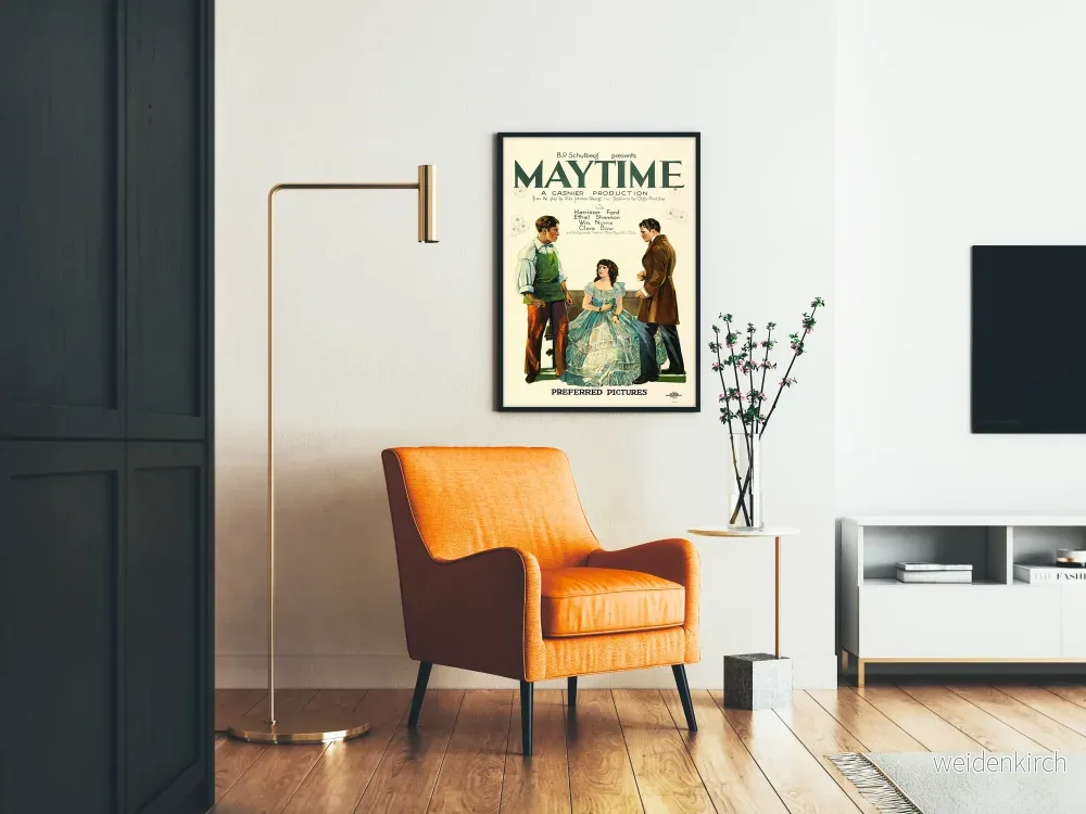 Vintageaffisch Maytime - Väggdekoration för klassisk film - Bild 2