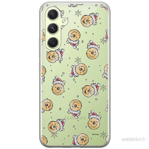 ERT GROUP mobiltelefonfodral för Samsung A54 5G originalt och officiellt licensierat Disney mönster Winnie the Pooh & Friends 023 anpassad till formen på mobiltelefonen, gedeeltelijk transparant 5905511795856