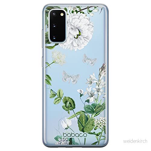 ERT GROUP mobiltelefonfodral för Samsung S20 / S11E originalt och officiellt licensierat Babaco mönster Flowers 030 optimalt anpassad till formen på mobiltelefonen, gedeeltelijk transparant 5905131277718