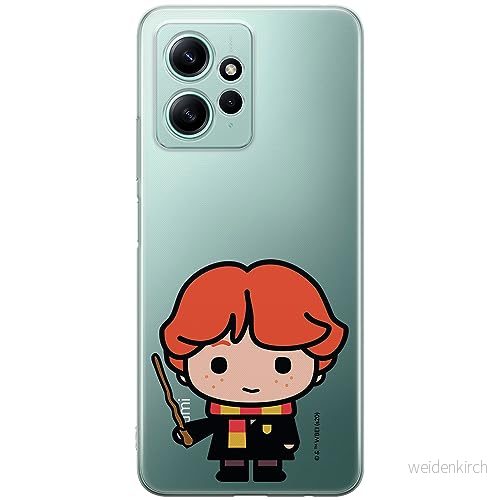 ERT GROUP mobiltelefonfodral för Xiaomi REDMI NOTE 12 4G originalt och officiellt licensierat Harry Potter mönster 025 optimalt anpassad till formen på mobiltelefonen, gedeeltelijk transparant 5905511940096