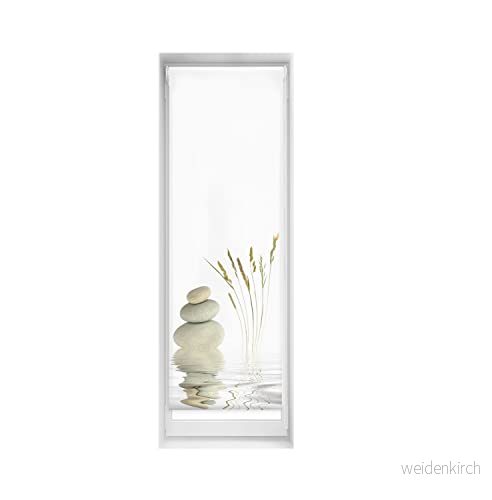 Blindecor Lätt Stämplar Utan Borrning Genomskinlig Estor Digitalt Tryck - Lugn - 55 x 150 cm 8434363460577