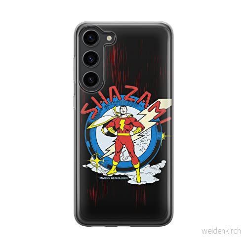 ERT GROUP mobiltelefonfodral för Samsung S23 originalt och officiellt licensierat DC mönster Shazam 003 optimalt anpassad till formen på mobiltelefonen, fodral tillverkad av TPU plast 5905511434007