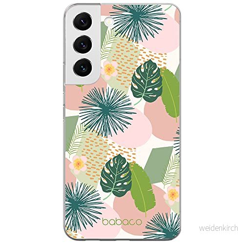 ERT GROUP mobiltelefonfodral för Samsung S22 originalt och officiellt licensierat Babaco mönster Plants 012 optimalt anpassad till formen på mobiltelefonen, fodral tillverkad av TPU plast 5904805307973