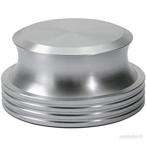 Dynavox Skivspelare stabilisator PST420, stödvikt av aluminium för skivspelare, vikt 420 g, silver 4250019132698
