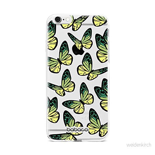 ERT GROUP mobiltelefonfodral för Iphone 6 PLUS originalt och officiellt licensierat Babaco mönster Butterflies 002 optimalt anpassad till formen på mobiltelefonen, gedeeltelijk transparant 5904805733826