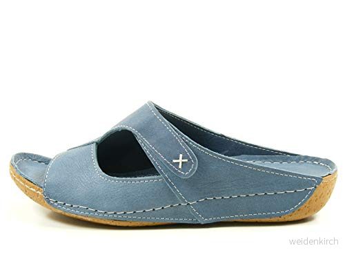 Andrea Conti Damer 0773402 pantoletter, Blå jeans 274 38 EU 4054106274625
