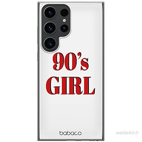 ERT GROUP mobiltelefonfodral för Samsung S23 ULTRA originalt och officiellt licensierat Babaco mönster 90's Girl 001 optimalt anpassad till formen på mobiltelefonen, fodral tillverkad av TPU plast 5905511467128