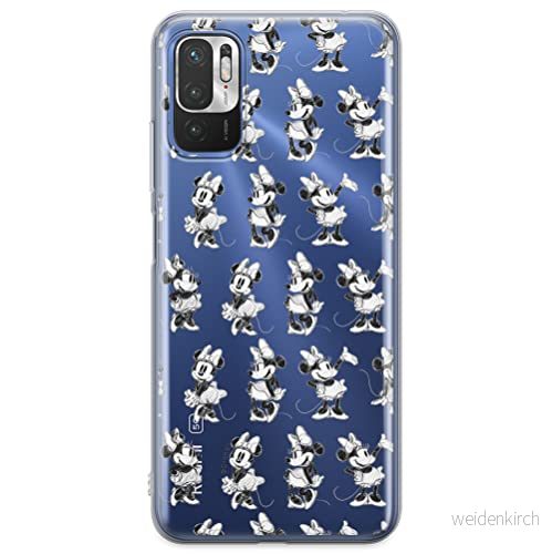 ERT GROUP mobiel telefoonhoesje voor Xiaomi REDMI NOTE 10 5G / POCO M3 PRO origineel en officieel erkend Disney patroon Minnie 018 aangepast aan de vorm van mobiele telefoon, gedeeltelijk bedrukt 5904805608377