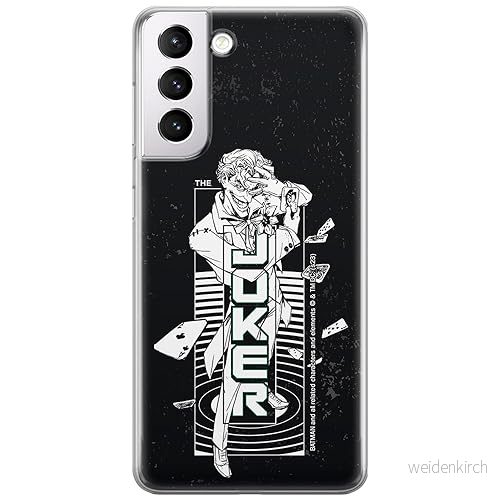 ERT GROUP mobiltelefonfodral för Samsung S21 originalt och officiellt licensierat DC mönster Joker 025 optimalt anpassad till formen på mobiltelefonen, fodral tillverkad av TPU plast 5905795058357