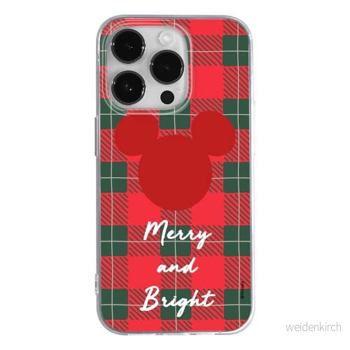 ERT GROUP mobiltelefonfodral för Apple Iphone 14 PRO originalt och officiellt licensierat Disney mönster Mickey 041 optimalt anpassad till formen på mobiltelefonen, fodral tillverkad av TPU plast 5905131923714