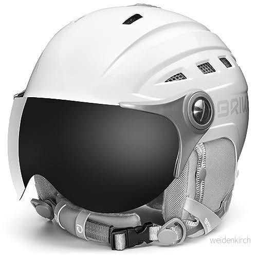 Briko, HELMET Unisex vuxen, SHINY PEARL WHITE, L 8032963936197