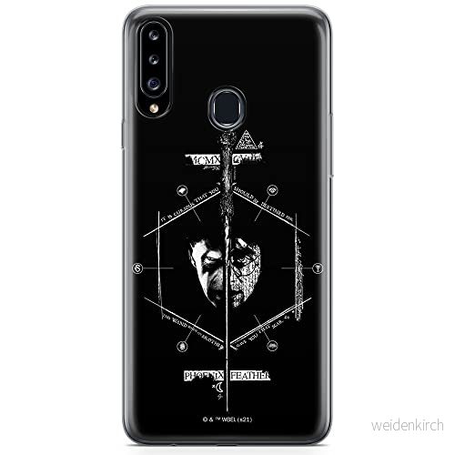 ERT GROUP mobiltelefonfodral för Samsung A20S originalt och officiellt licensierat Harry Potter mönster 049 optimalt anpassad till formen på mobiltelefonen, fodral tillverkad av TPU plast 5903932749045