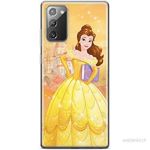 ERT GROUP mobiltelefonfodral för Samsung GALAXY NOTE 20 originalt och officiellt licensierat Disney mönster Bella 001 optimalt anpassad till formen på mobiltelefonen, fodral tillverkad av TPU plast 5903040457139