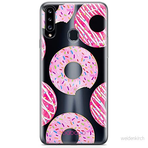 ERT GROUP mobiltelefonfodral för Samsung A20S originalt och officiellt licensierat Babaco mönster Donut 002 optimalt anpassad till formen på mobiltelefonen, gedeeltelijk transparant 5904805437496