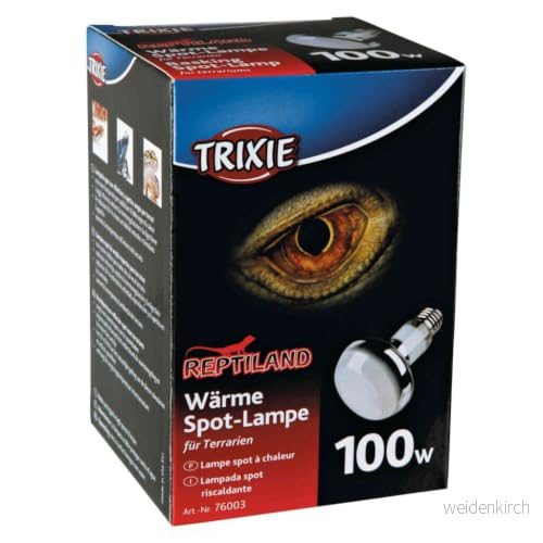 Trixie 76003 värmespotlampa, ø 80 x 108 mm, 100 W, svart 4011905760032