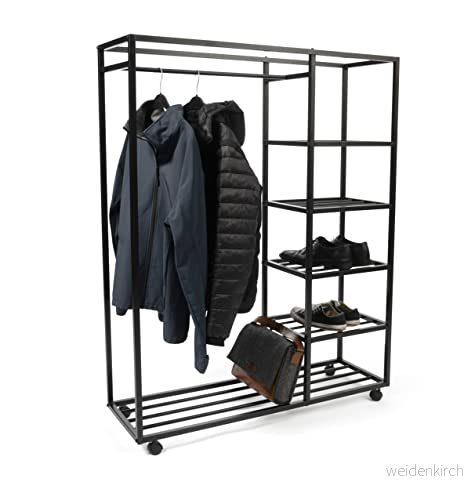 M2 Kollektion Andorra2 klädställ, metall, 110 x 140 35 4036147135394