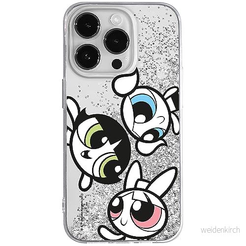 ERT GROUP mobiltelefonfodral för Apple Iphone 14 PRO MAX originalt och officiellt licensierat The Powerpuff Girls mönster 014, med glitter overflow effekt 5905511963583