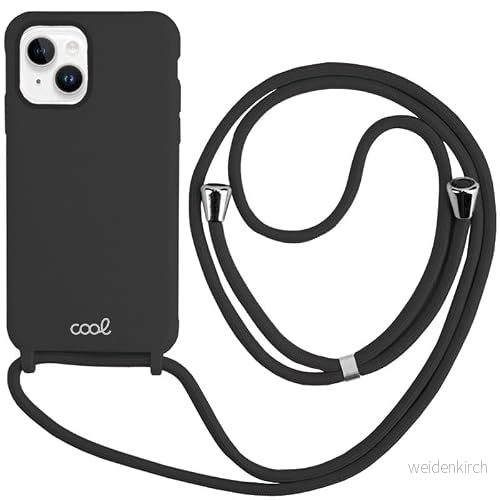 Cool fodral för iPhone 14 Plus vanlig spets svart 8434847063904