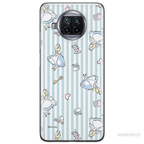 ERT GROUP mobiltelefonfodral för Xiaomi REDMI NOTE 9T originalt och officiellt licensierat Disney mönster Alice 001 optimalt anpassad till formen på mobiltelefonen, fodral tillverkad av TPU plast 5904805645679