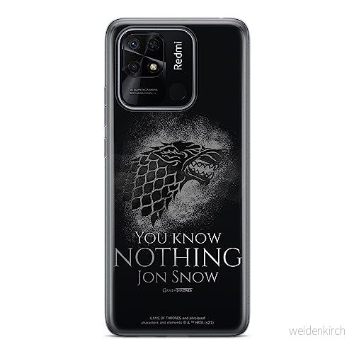 ERT GROUP mobiltelefonfodral för Xiaomi REDMI 10C originalt och officiellt licensierat Game of Thrones mönster 020 optimalt anpassad till formen på mobiltelefonen, fodral tillverkad av TPU plast 5905511545116