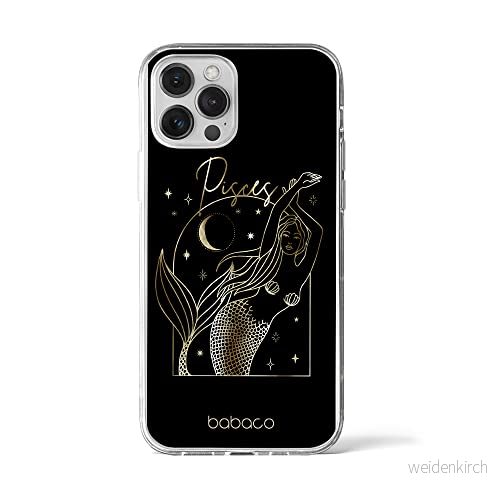 ERT GROUP mobiltelefonfodral för Apple Iphone 12 PRO MAX originalt och officiellt licensierat Babaco mönster Zodiac Woman 012 Vit anpassad till formen på mobiltelefonen, fodral tillverkad av TPU plast 5903932237276