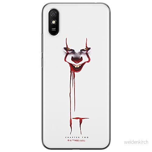 ERT GROUP mobiltelefonfodral för Xiaomi REDMI 9A originalt och officiellt licensierat Horror mönster It 024 optimalt anpassad till formen på mobiltelefonen, fodral tillverkad av TPU plast 5905511008116